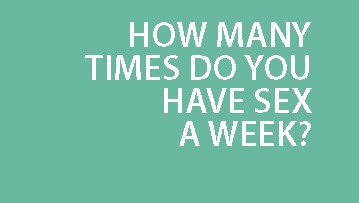 What s the average amount of times you have sex a week FAQ